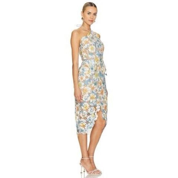 ELLIATT Lilac Dress in Blue Multi Dress wedding  Birthday Dress size S NWT$265 - Picture 2 of 9